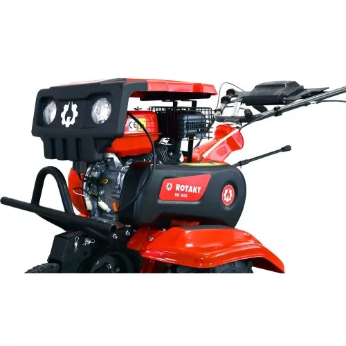 Motocultor Rotakt Cerber RO80R cu capotă, 7 CP, benzină, Lățime de lucru 560-830 mm